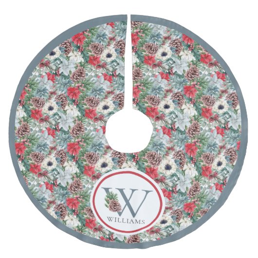 Ursprünglicher Individuelle Name für den Foliage H Polyester Weihnachtsbaumdecke (Vorderseite)