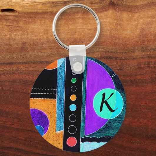 Ursprünglicher "K"-Schlüsselanhänger Schlüsselanhänger (Vorderseite)