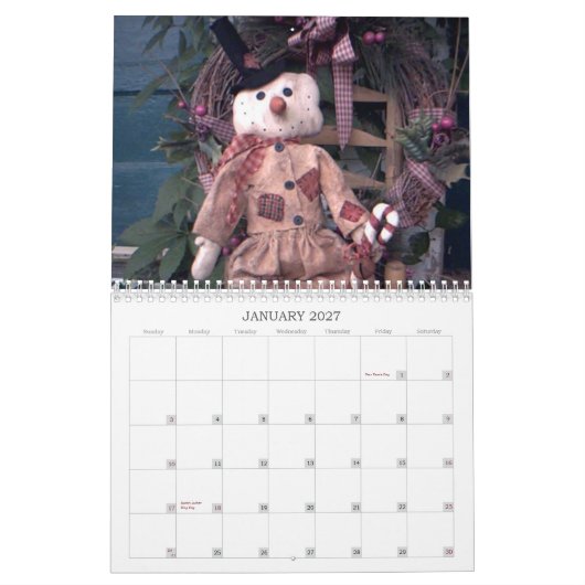 Ursprünglicher Kalender (Jan 2027)
