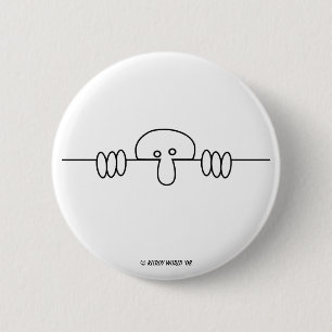 Ursprünglicher Kilroy Knopf Button