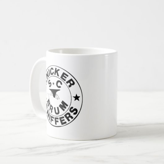 Ursprünglicher KSSC Entwurf Kaffeetasse (Vorderseite Links)