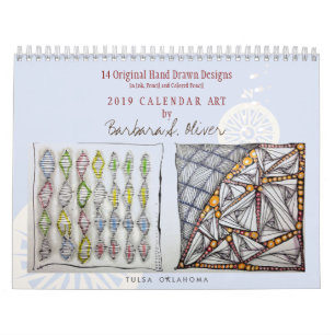 Ursprünglicher Kunst-Wandkalender Kalender