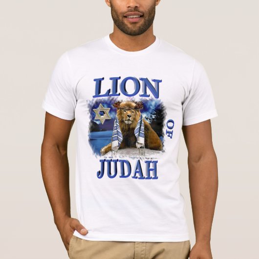 Ursprünglicher LÖWE VON JUDAH! T-Shirt (Vorderseite)