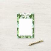 Ursprünglicher Name: Waterfarbene Bäume Post-it Klebezettel (Auf Schreibtisch)