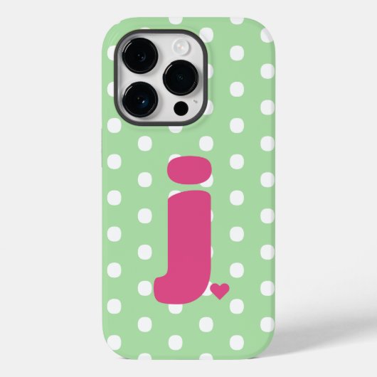 Ursprünglicher Polka Dot Phone Case (Rückseite)