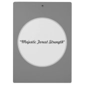 Ursprünglicher Power der Gorilla Klemmbrett (Rückseite)