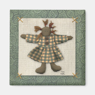 Ursprünglicher Puppen-Magnet Magnet