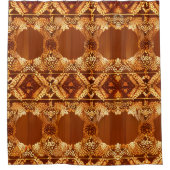 Ursprünglicher rustikaler Duschvorhang (Vorderseite)