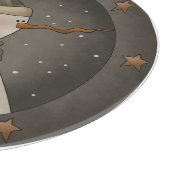 Ursprünglicher Schneemann Schneidebrett (Ecke)