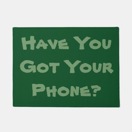 ursprünglicher schrulliger fußmatte (Vorderseite)