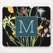 Ursprünglicher schwarzer Hintergrund l niedlich tü Mousepad (Vorne)