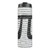 Ursprünglicher schwarzer thermosbecher (Vorderseite)