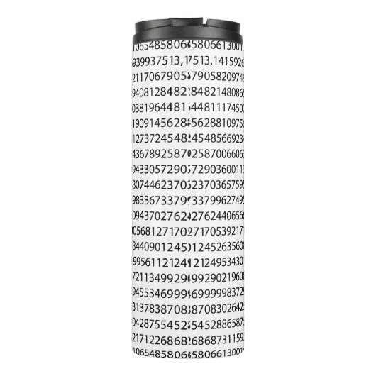 Ursprünglicher schwarzer thermosbecher (Rückseite)