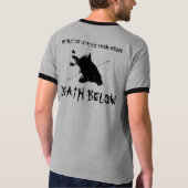 Ursprünglicher Streik - Bowfishing T - Shirt (Rückseite)