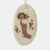 Ursprünglicher Strumpf Keramik Ornament (Rechts)