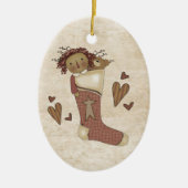 Ursprünglicher Strumpf Keramik Ornament (Vorne)