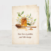 Ursprünglicher Tag Vintager Blumenmütter Karte (Vorderseite)