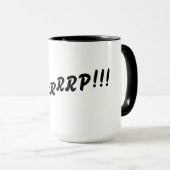 ursprünglicher trinkender Textslogan-Spaßentwurf Tasse (VorderseiteRechts)