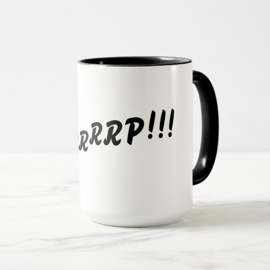 ursprünglicher trinkender Textslogan-Spaßentwurf Tasse (VorderseiteRechts)