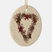 Ursprünglicher Urlaubskornament Keramik Ornament (Rechts)