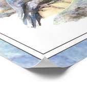 Ursprünglicher Watercolor Poster (Ecke)