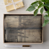 Ursprünglicher Western, alter Holzzaun Seidenpapier (Geschenk)