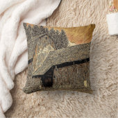 Ursprünglicher Western alter Scheunenbauernhof Kissen (Decke)