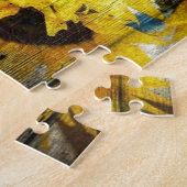 Ursprünglicher Western aus Stallholz Land Sonnenbl Puzzle (Seite)