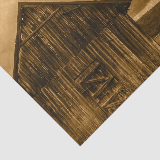 Ursprünglicher Western Bauernhof alter Scheune Seidenpapier (Ausschnitt)