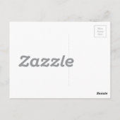 Ursprünglicher Winterschnee Land Alter Stall Postkarte (Rückseite)