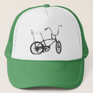 Ursprüngliches alte Schulfahrrad Truckerkappe