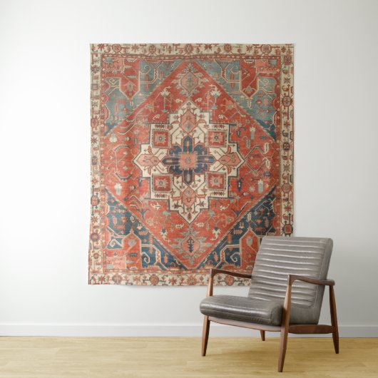 URSPRÜNGLICHES ANTIQUE-DESIGN WANDTEPPICH (Beispiel)