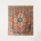 URSPRÜNGLICHES ANTIQUE-DESIGN WANDTEPPICH (Vorderseite)