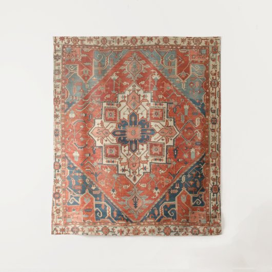 URSPRÜNGLICHES ANTIQUE-DESIGN WANDTEPPICH (Vorderseite)