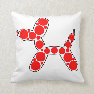 Ursprüngliches Ballon-Hundeentwurfs-Wurfskissen Kissen