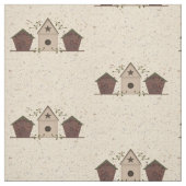 Ursprüngliches Birdhouses-Gewebe Stoff (Muster)