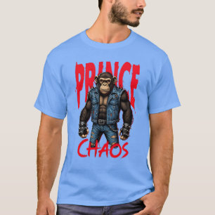 Ursprüngliches Chaos – Punk Gorilla Streetwear Gra T-Shirt