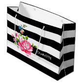 Ursprüngliches elegantes große geschenktüte (Vorderseite Schrägansicht)