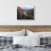 Ursprüngliches Foto Herbst Cumberland River Kentuc Leinwanddruck (Insitu (Schlafzimmer))