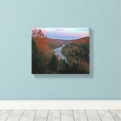 Ursprüngliches Foto Herbst Cumberland River Kentuc Leinwanddruck (Insitu (Holzboden))