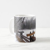 Ursprüngliches Foto - SchneeWinterlandschaft Kaffeetasse (Vorderseite Links)