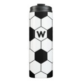 Ursprüngliches Fußballball-Muster Thermosbecher (Vorderseite)