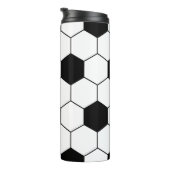 Ursprüngliches Fußballball-Muster Thermosbecher (Nach rechts gedreht)