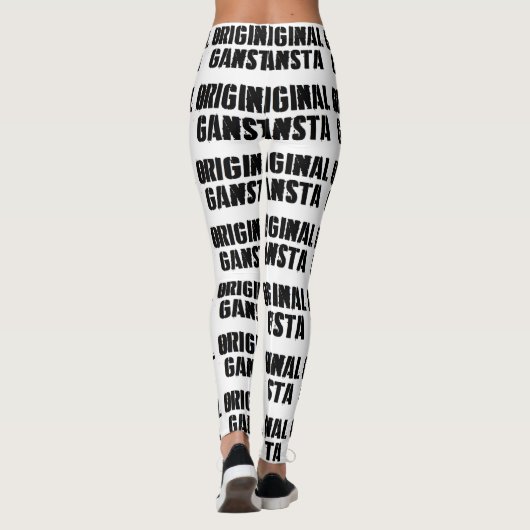 Ursprüngliches gangsta bestselling Leggings (Rückseite)