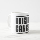 Ursprüngliches Gangsta Kaffeetasse (Vorderseite Links)