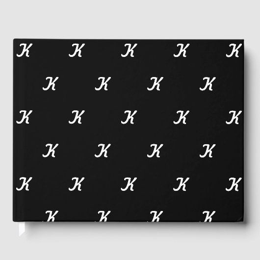 Ursprüngliches Gästebuch (Schwarz & Weiß) (Vorderseite)