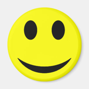 Ursprüngliches gelbes Gesicht Magnet