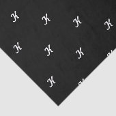 Ursprüngliches Gewebepapier (schwarz und weiß) Seidenpapier (Ausschnitt)