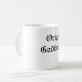 Ursprüngliches Godbrother Kaffeetasse (Vorderseite Links)