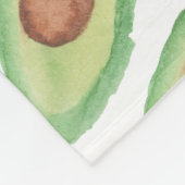 Ursprüngliches grünes braunes fleecedecke (Ecke)